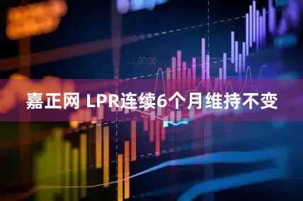 嘉正网 LPR连续6个月维持不变